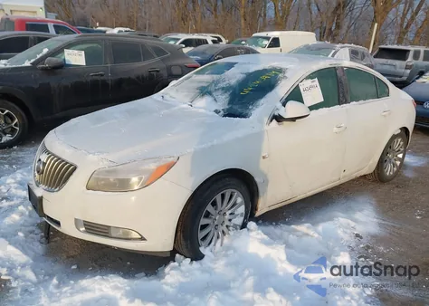2011 Buick Regal Cxl Russelsheim from USA, damaged, VIN W04GN5EC8B1117607